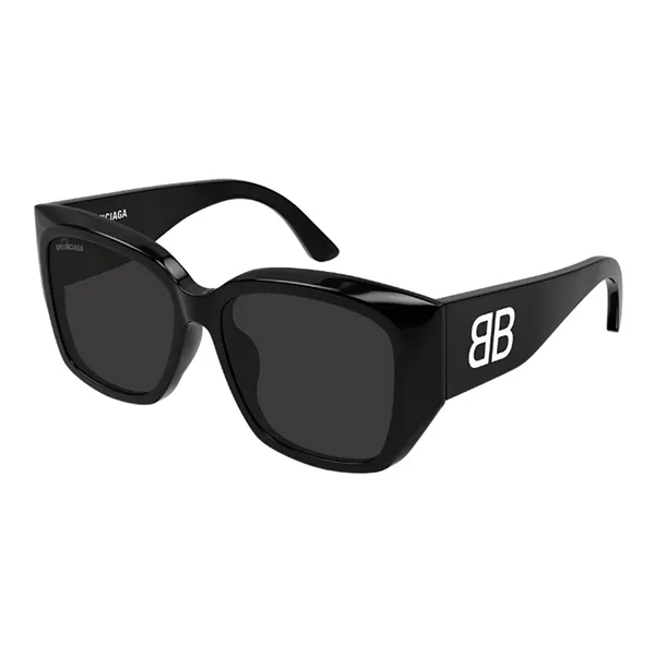 Kính Mát Nữ Balenciaga Sunglasses BB0307SA 001 Màu Xám Đen