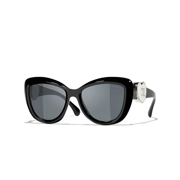 Kính Mát Nữ Chanel 0CH5517 C501S4 Màu Đen