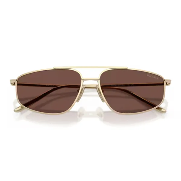 Kính Mát Nữ Prada Sunglasses 0PRC51S ZVN80T58 Màu Nâu/Gold