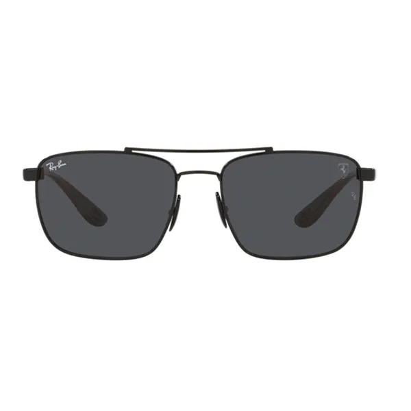 Kính Mát Unisex Rayban Sunglasses 0RB3715M F0208758 Màu Xám/Đỏ