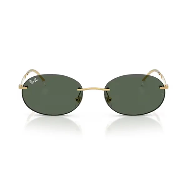 Kính Mát Unisex Rayban Sunglasses 0RB3767 001/7154 Màu Xanh Lá/Gold