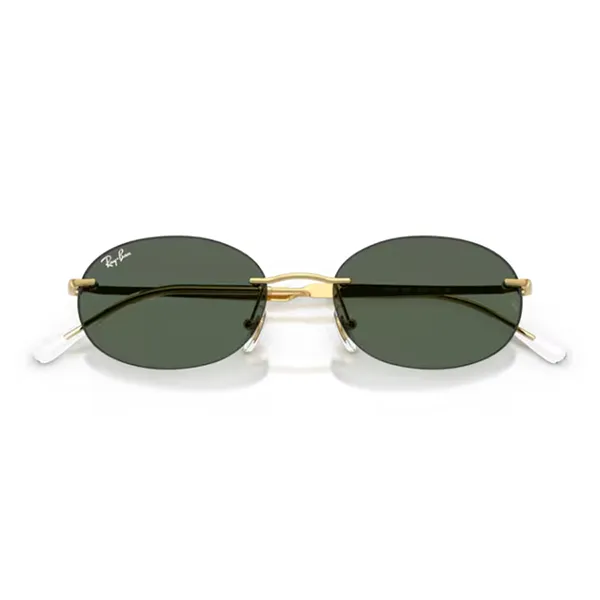 Kính Mát Unisex Rayban Sunglasses 0RB3767 001/7154 Màu Xanh Lá/Gold