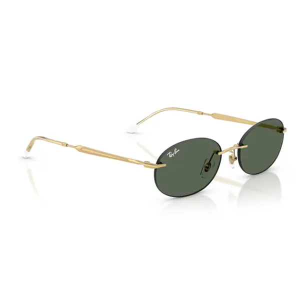 Kính Mát Unisex Rayban Sunglasses 0RB3767 001/7154 Màu Xanh Lá/Gold