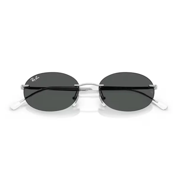 Kính Mát Unisex Rayban Sunglasses 0RB3767 003/8754 Màu Xám/Bạc