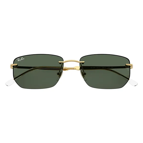 Kính Mát Unisex Rayban Sunglasses 0RB3768 001/7156 Màu Xanh Lá/Gold