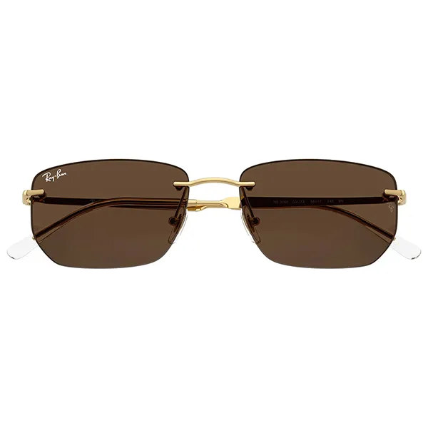Kính Mát Unisex Rayban Sunglasses 0RB3768 001/7356 Màu Nâu/Gold