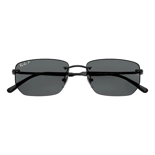 Kính Mát Unisex Rayban Sunglasses 0RB3768 002/8156 Màu Xám/Đen