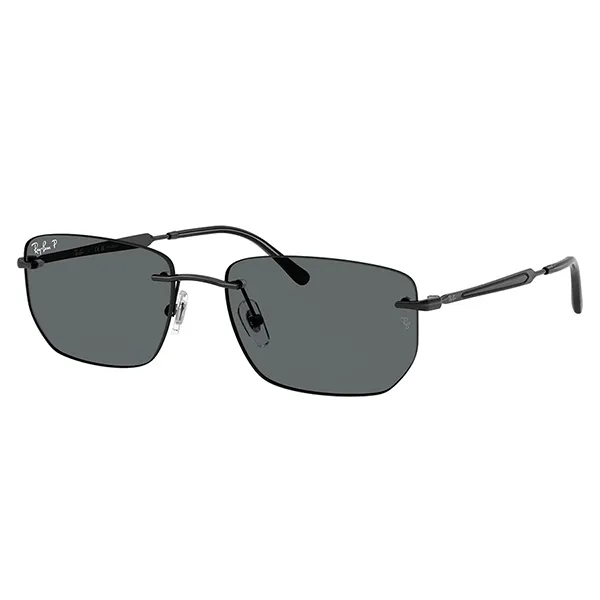 Kính Mát Unisex Rayban Sunglasses 0RB3768 002/8156 Màu Xám/Đen