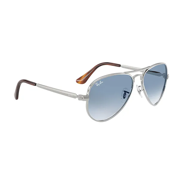 Kính Mát Unisex Rayban Sunglasses 0RB3925 003/3F62 Màu Xanh/Bạc