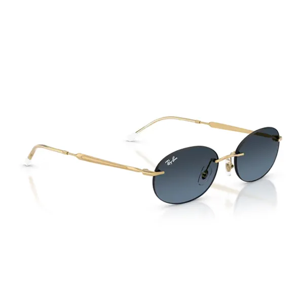 Kính Mát Unisex Rayban Sunglasses RB3767 001/4C54 Màu Xanh/Vàng Gold