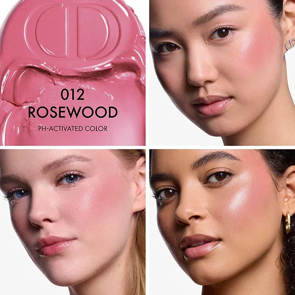 Má Hồng Dạng Thỏi Dior Backstage Rosy Glow Stick 012 Rosewood Màu Hồng Gỗ