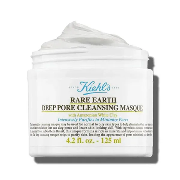 Mặt Nạ Đất Sét Hỗ Trợ Giảm Mụn Kiehl's Rare Earth Deep Pore Cleansing Masque 125ml