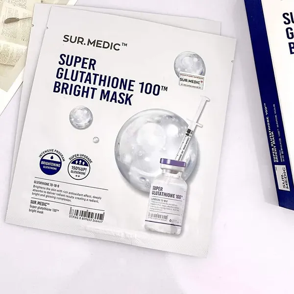 Mặt Nạ Làm Sáng Da Sur.Medic Super Glutathione Bright Mask 30g