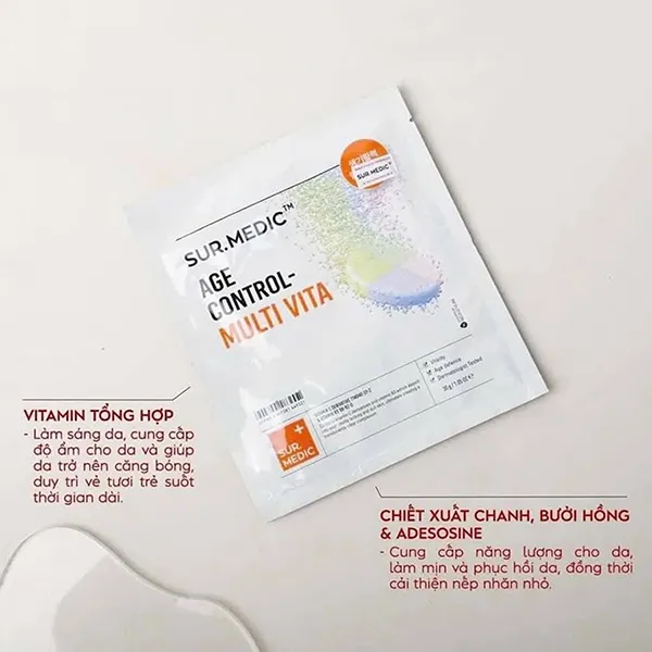 Mặt Nạ Sur Medic+ Age Control Multi Vita Mask 30g