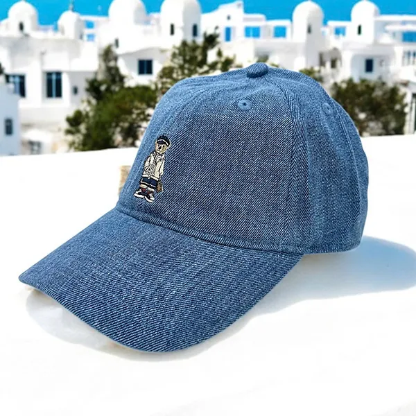 Mũ Guoo Bear GH006-70130 Màu Xanh Jean