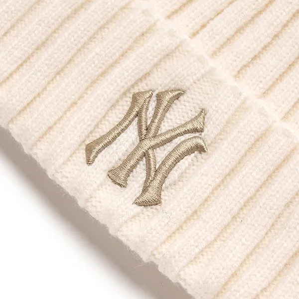 Mũ Len MLB New York Yankees 3ABNB1556-50CRD Màu Kem