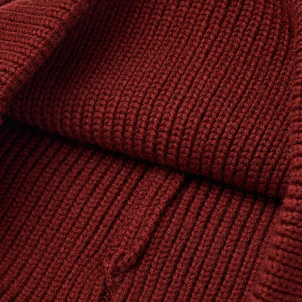 Mũ Len MLB Varsity Culsive Mid Vinny BOS 3ABNVM146-43WIS Màu Đỏ Đô