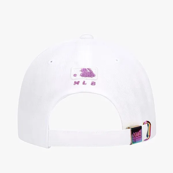 Mũ MLB Anodizing Logo New York Yankees White 32CPLG111-50W Màu Trắng