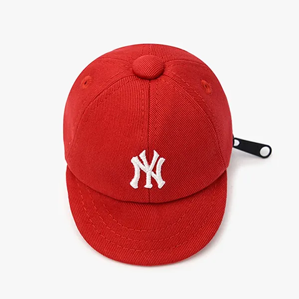 Móc Khóa Túi MLB Basic Ball Cap Pouch Keychain NY 3APOB015N-50RDM Red Màu Đỏ