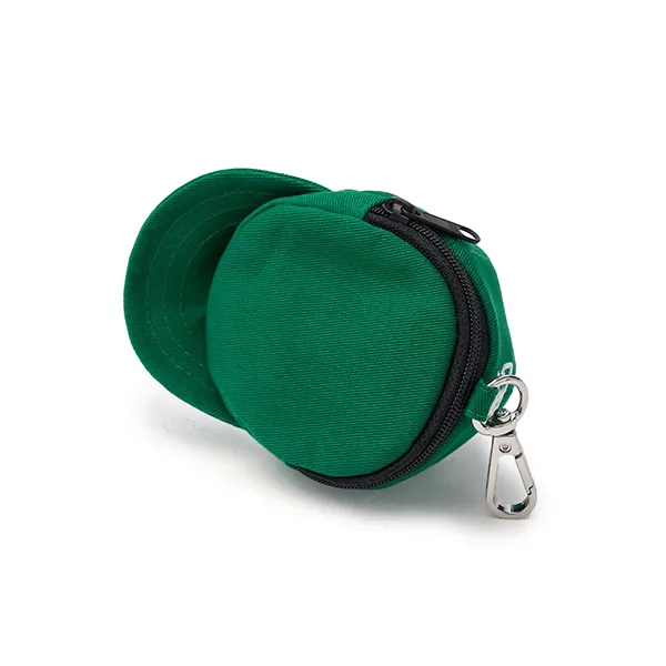 Móc Khóa Túi MLB Basic Ball Cap Pouch Keychain NY Green 3APOB015N-50GNS Màu Xanh Lá