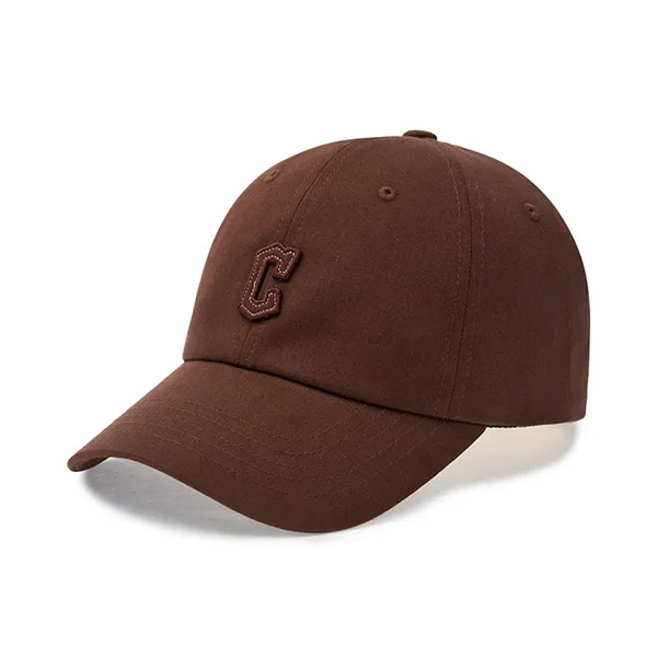 Mũ MLB Basic Small Logo Unstructured Ball Cap Cleveland Guardians Brown 3ACPB074N-45BRD Màu Nâu