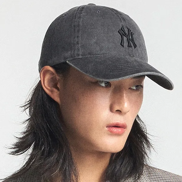 Mũ MLB Basic Washed Unstructured Ball Cap New York Yankees 3ACPVV14N-50GRD Màu Xám
