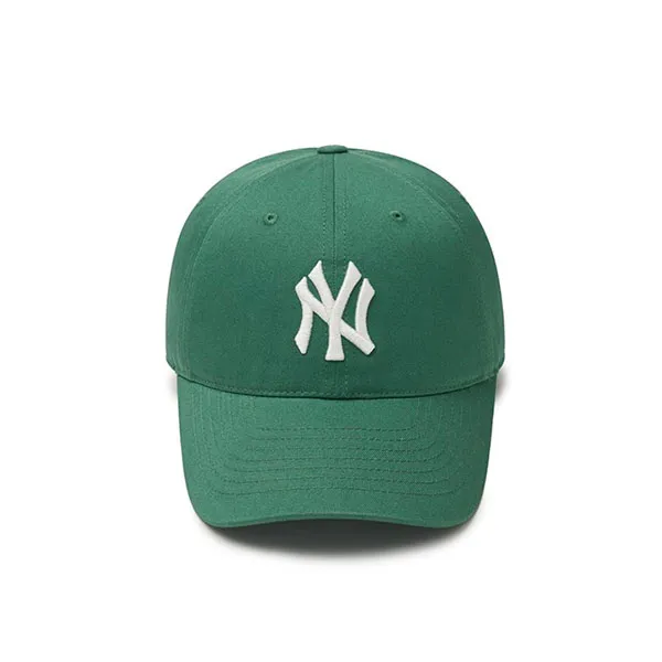 Mũ MLB Big Logo New York NY Basic Green Ball Cap Màu Xanh Lá