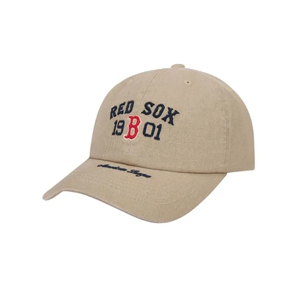 Mũ MLB Boston Red Sox 32CPEE111-43B Màu Nâu Be