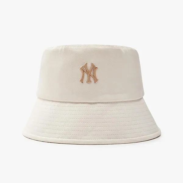 Mũ MLB Bucket Diamond Monogram Point 3AHTM103N-50CRD Màu Trắng Size 57