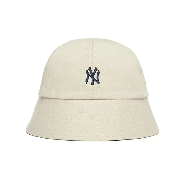 Mũ MLB Bucket Hat New York Yankees White 3AHT5502N-50BGL Màu Trắng Size 57