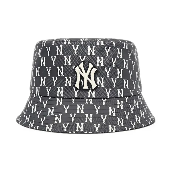 Mũ MLB Bucket Monogram Classic Reversible New York Yankees 3AHTM022N-50BKS Màu Đen Size 57