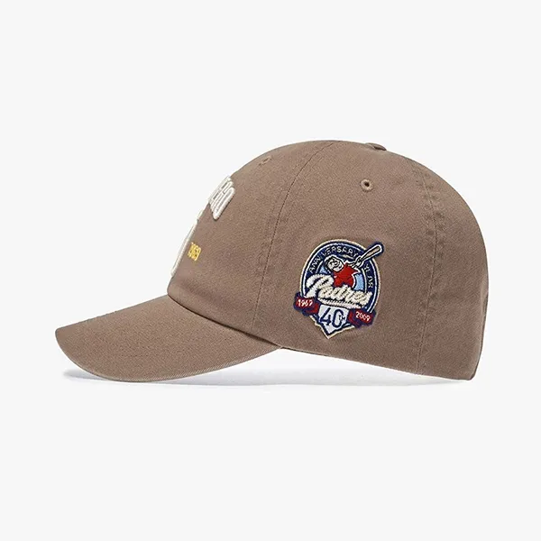 Mũ MLB Coopers Town Patch Unstructured Ball Cap 3ACPB105N-13BGD Màu Nâu