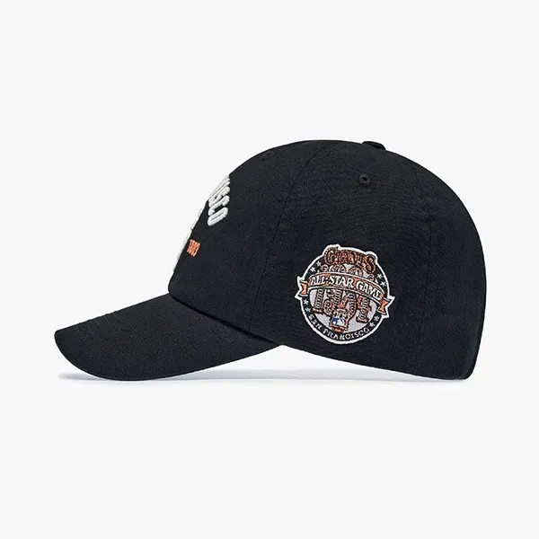 Mũ MLB Coopers Town Patch Unstructured Ball Cap 3ACPB105N-14BKS Màu Đen