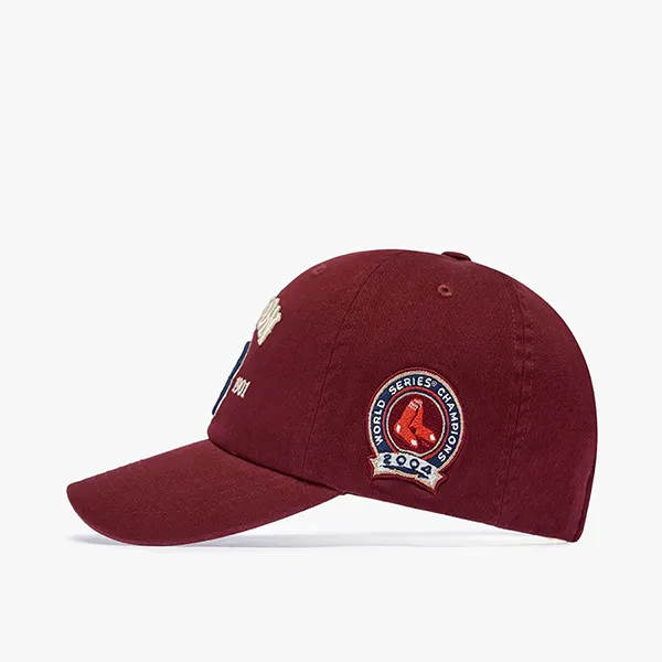 Mũ MLB Coopers Town Patch Unstructured Ball Cap 3ACPB105N 43WID Màu Đỏ