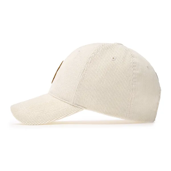 Mũ MLB Corduroy Unstructured Ball Cap Boston Red Sox 3ACPWC156 43CRD Màu Kem