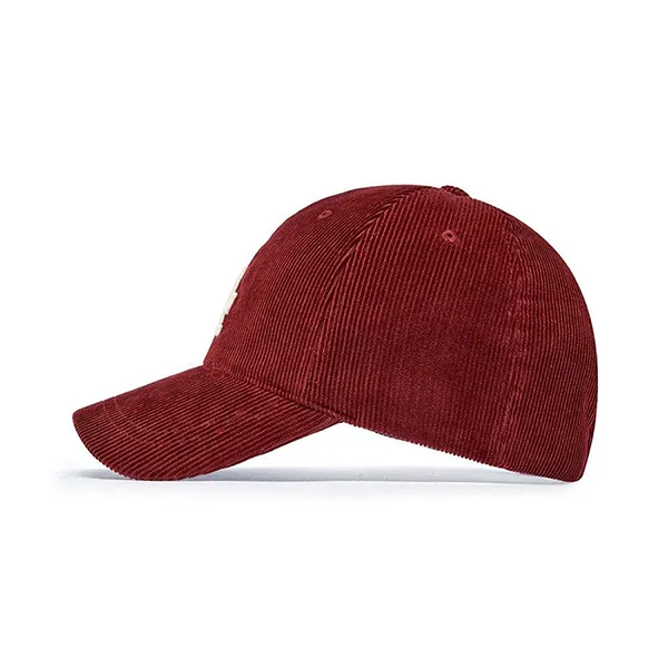 Mũ MLB Corduroy Unstructured Ball Cap LA Dodgers Red Burgundy 3ACPWC156 07WIS Màu Đỏ
