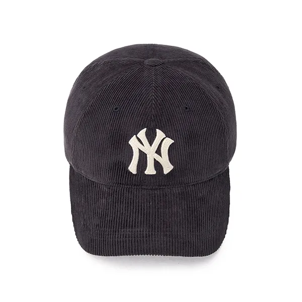 Mũ MLB Corduroy Unstructured Ball Cap New York Yankees 3ACPWC156 50CGS Màu Xám