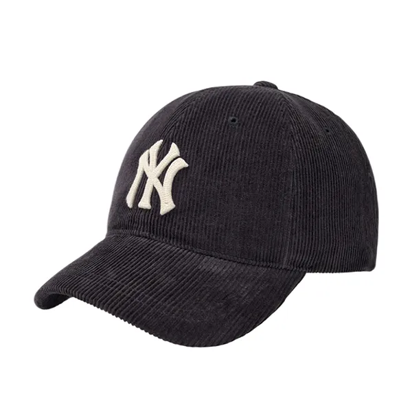 Mũ MLB Corduroy Unstructured Ball Cap New York Yankees 3ACPWC156 50CGS Màu Xám