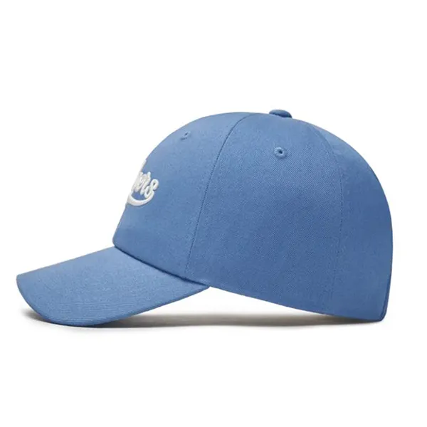 Mũ MLB Culsive Lettering Unstructured Ball Cap LA Dogger 3ACPVL34N-07BLD Màu Xanh Blue