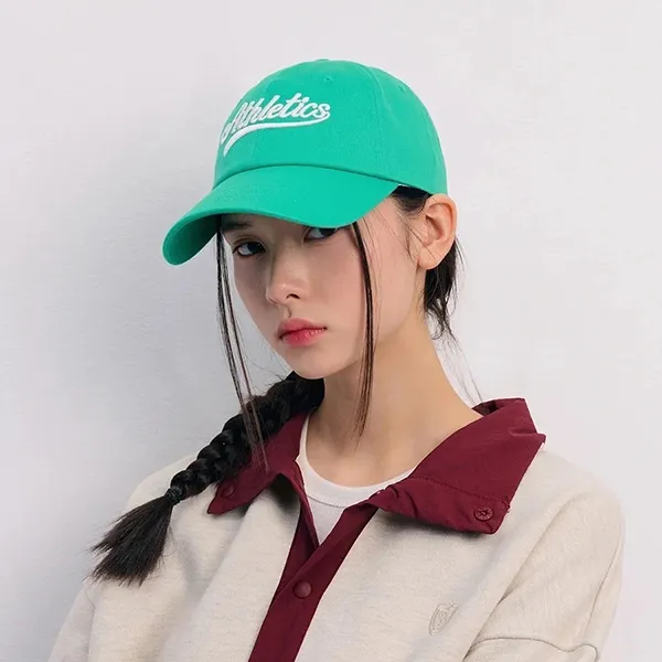 Mũ MLB Culsive Lettering Unstructured Ball Cap Oakland Athletics 3ACPVL34N-51GNL Màu Xanh Lá