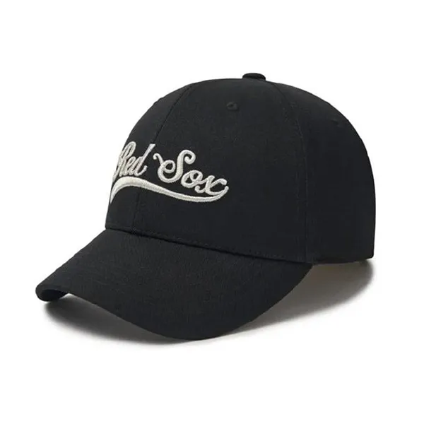 Mũ MLB Cursive Lettering Bling Structure Ball Cap Black 3ACPVL54N-43BKS Màu Đen