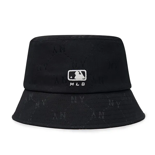Mũ MLB Dia Monogram Bucket Hat New York Yankees 3AHTM114N-50BKS Màu Đen Size 57