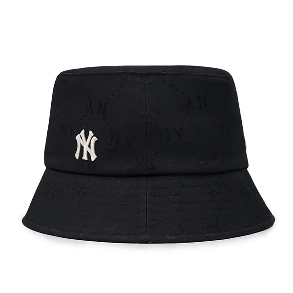 Mũ MLB Dia Monogram Bucket Hat New York Yankees 3AHTM114N-50BKS Màu Đen Size 57