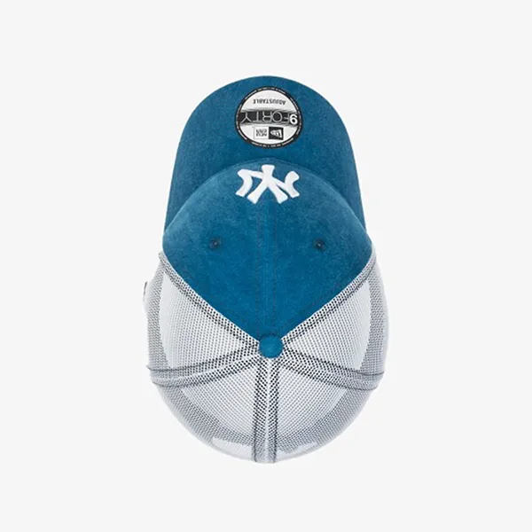 Mũ MLB Era New York Yankees Washed Cotton Mesh Blue 14561819 Màu Xanh Trắng