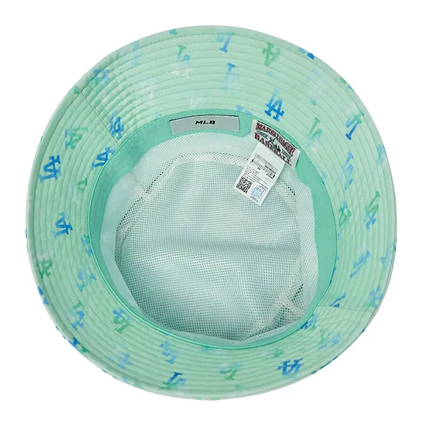 Mũ MLB Gradient Monogram LA Bucket Hat 3AHTM0933 Màu Xanh Green Size 57