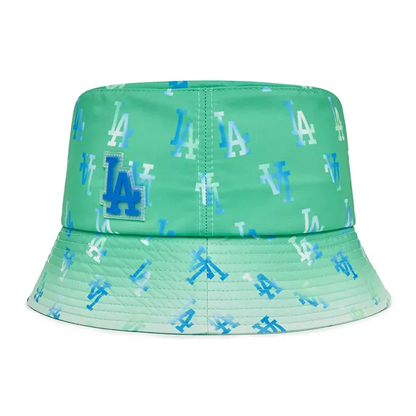Mũ MLB Gradient Monogram LA Bucket Hat 3AHTM0933 Màu Xanh Green Size 57