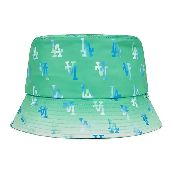 Mũ MLB Gradient Monogram LA Bucket Hat 3AHTM0933 Màu Xanh Green Size 57