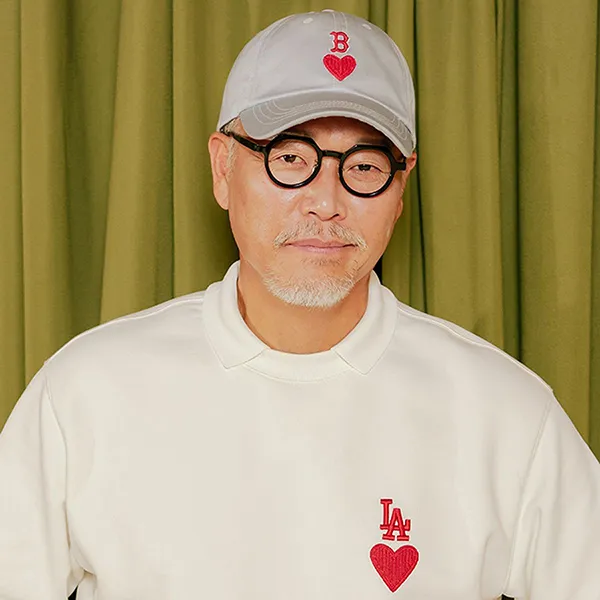 Mũ MLB Heart Cotton Unstructured Ball Cap B 3ACP0091N-43GRS Màu Xám