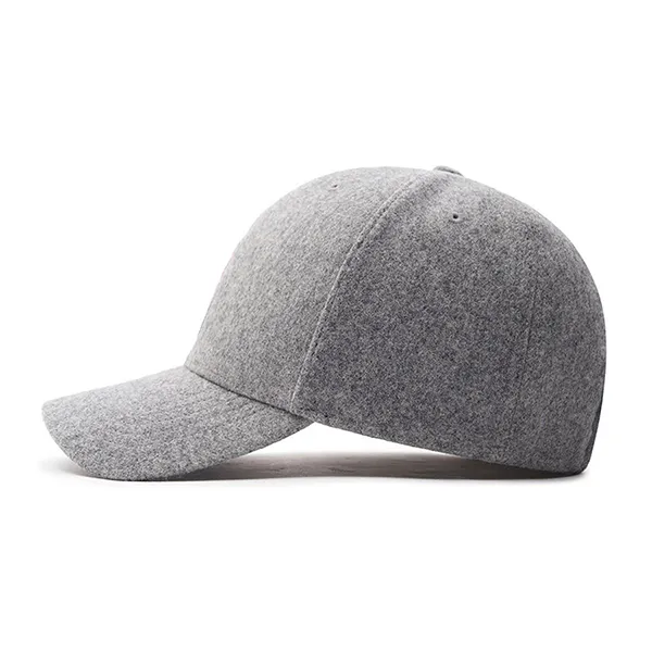 Mũ MLB Heart Wool Structure Ball Cap BOS 3ACPH0136-43MGS Màu Xám