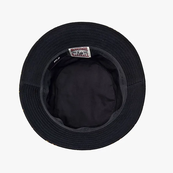 Mũ MLB Jacquard Dia Monogram New York Yankees Bucket Hat 3AHTM024N-50BKS Màu Đen Size 57